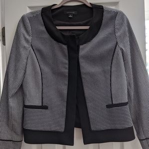 Ann Taylor cute black and white jacket